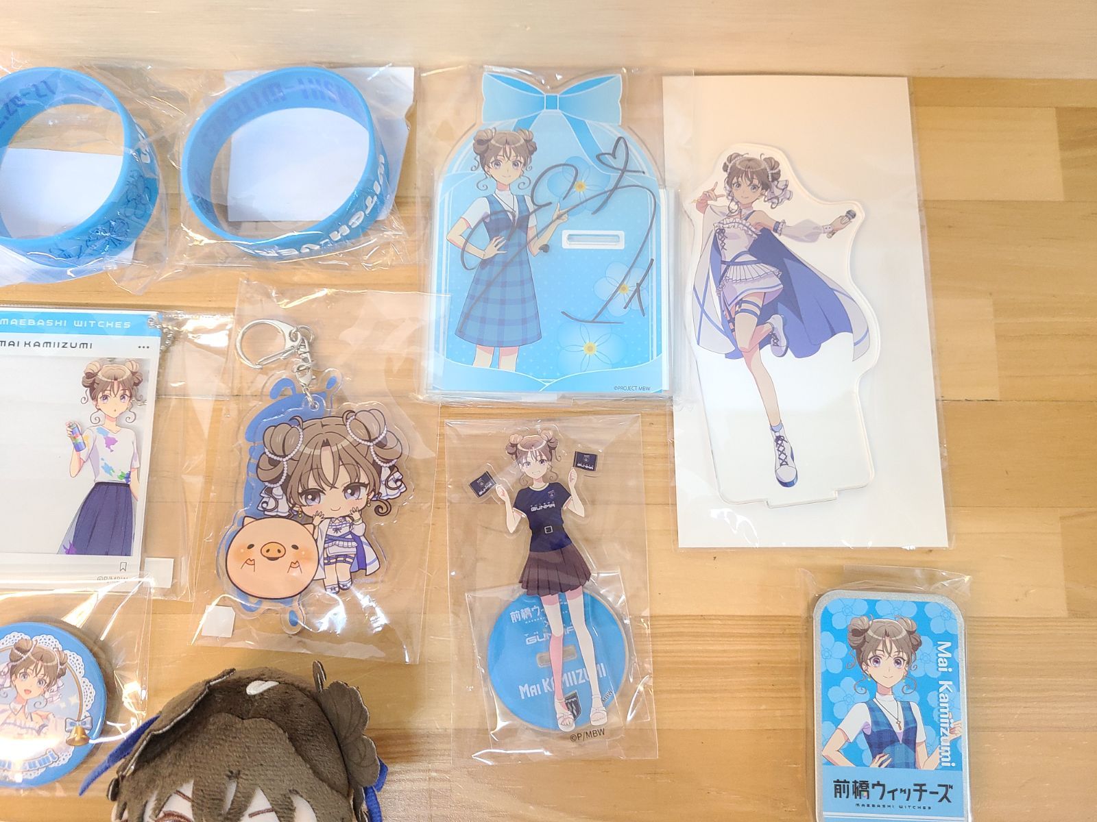 前橋ウィッチーズ 上泉マイ グッズ 17点セット サイン入り 【E4425-001