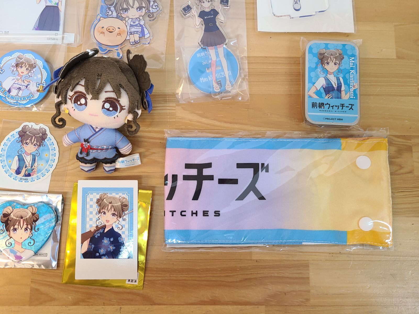 前橋ウィッチーズ 上泉マイ グッズ 17点セット サイン入り 【E4425-001