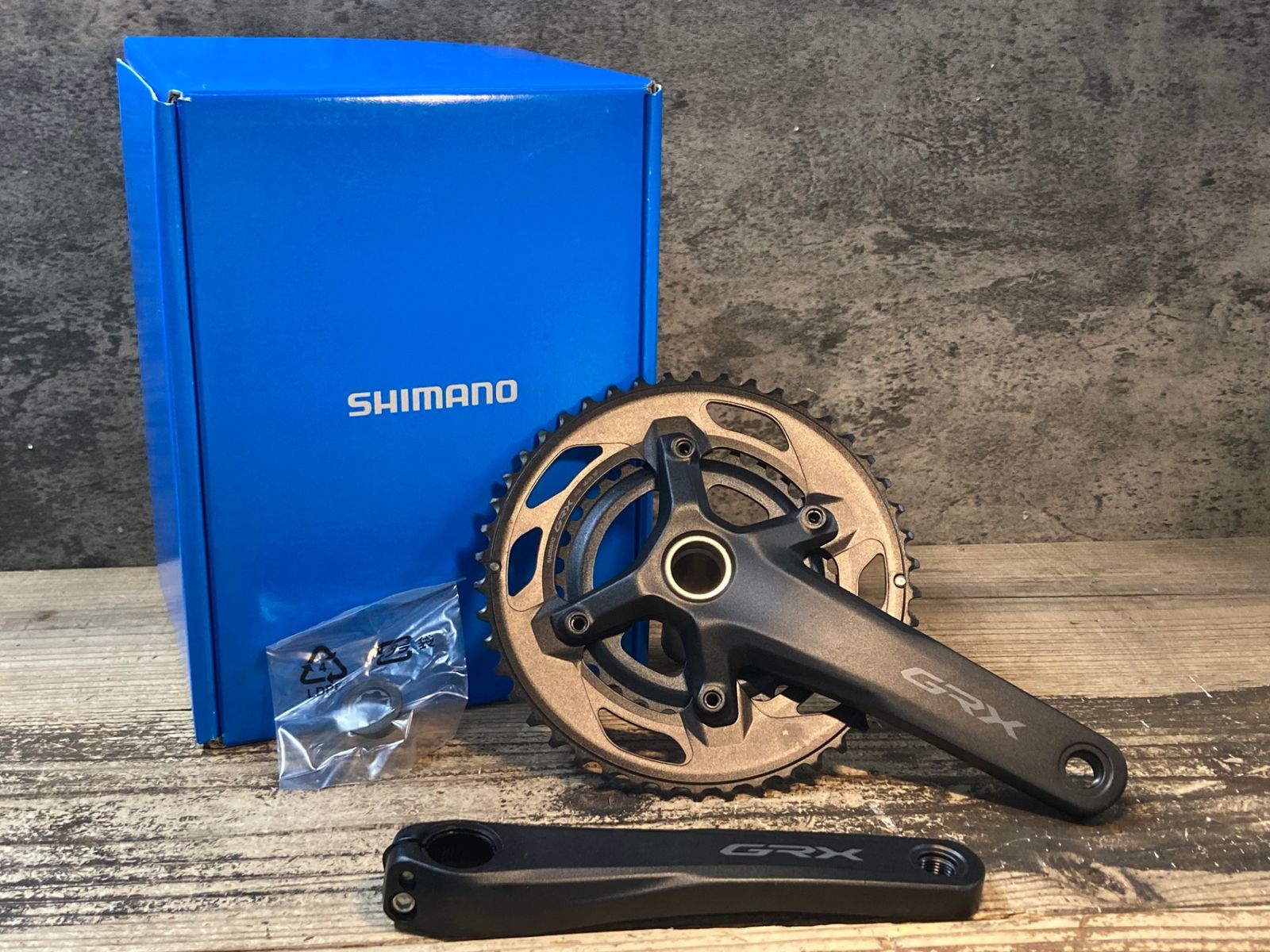 JR 272 シマノ SHIMANO GRX FC RX 600 クランクセット 46 30 T 170 mm 2 x 10 S