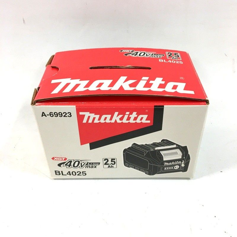 ♥ makita マキタ リチウムイオンバッテリー BL 4025 A 69923 40 Vmax 2 5 Ah 雪マーク付 残容量表示 自己故障診断 △ DW 3749