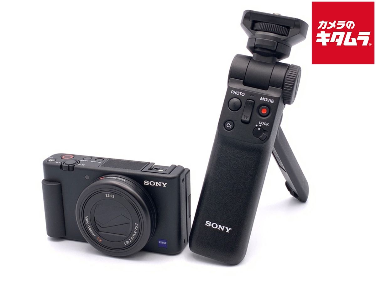 【美品】ソニー VLOGCAM ZV-1G グリップキット コンデジカメラ 中古 中古】SONY ソニー VLOGCAM ZV-1G シューティンググリップキット