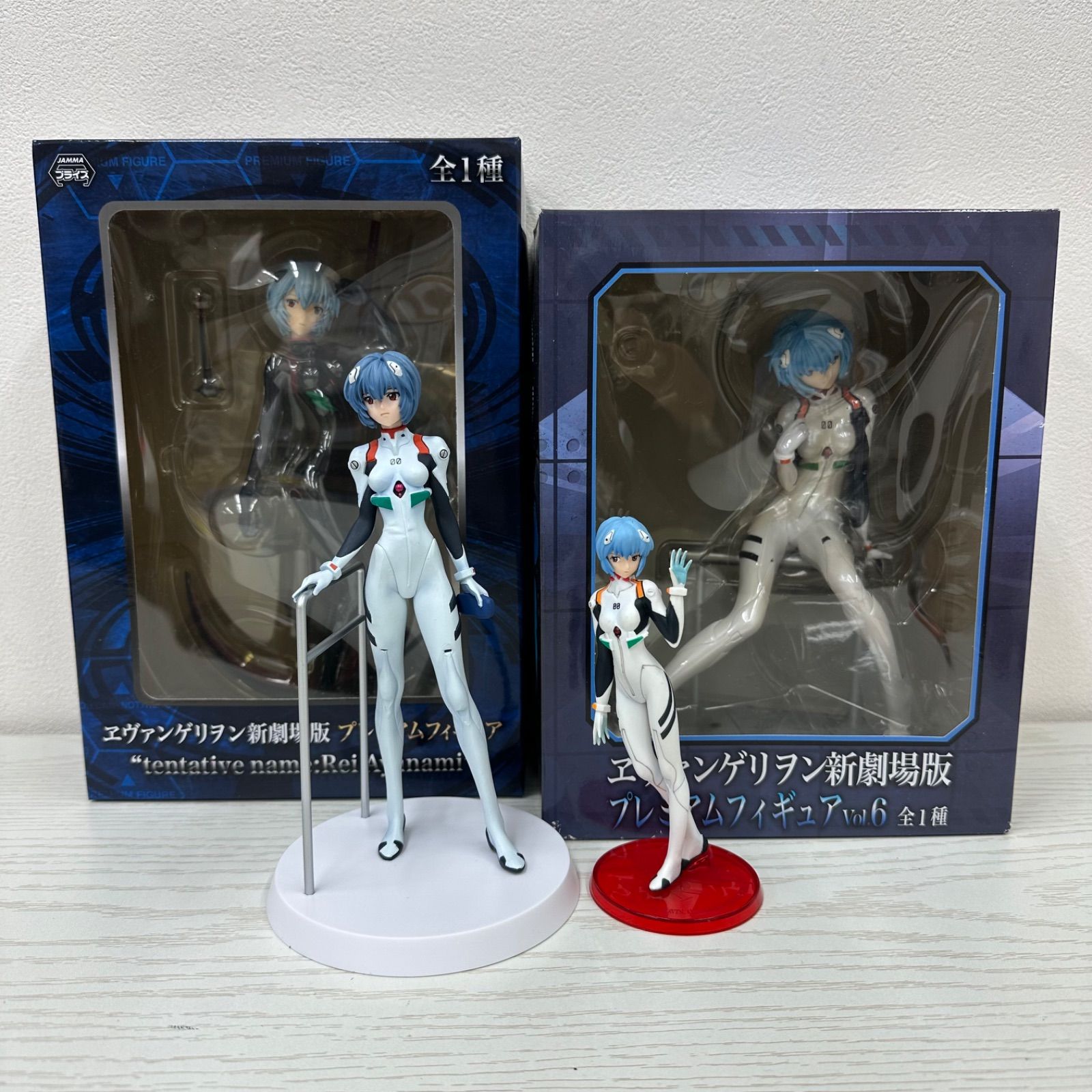 Z110-k】新世紀エヴァンゲリヲン フィギュア 4点 まとめ プライズ 新