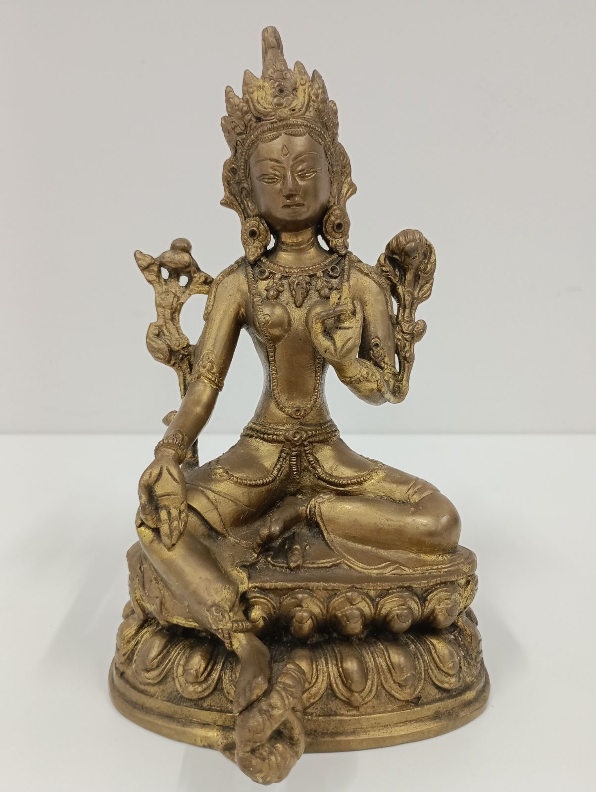 チベット仏像 多羅菩薩 銅像 チベット仏教 AZ-879375B - メルカリ