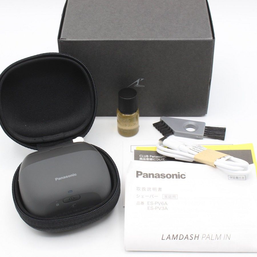 新品】パナソニック ラムダッシュ パームイン ES-PV3A-K マット