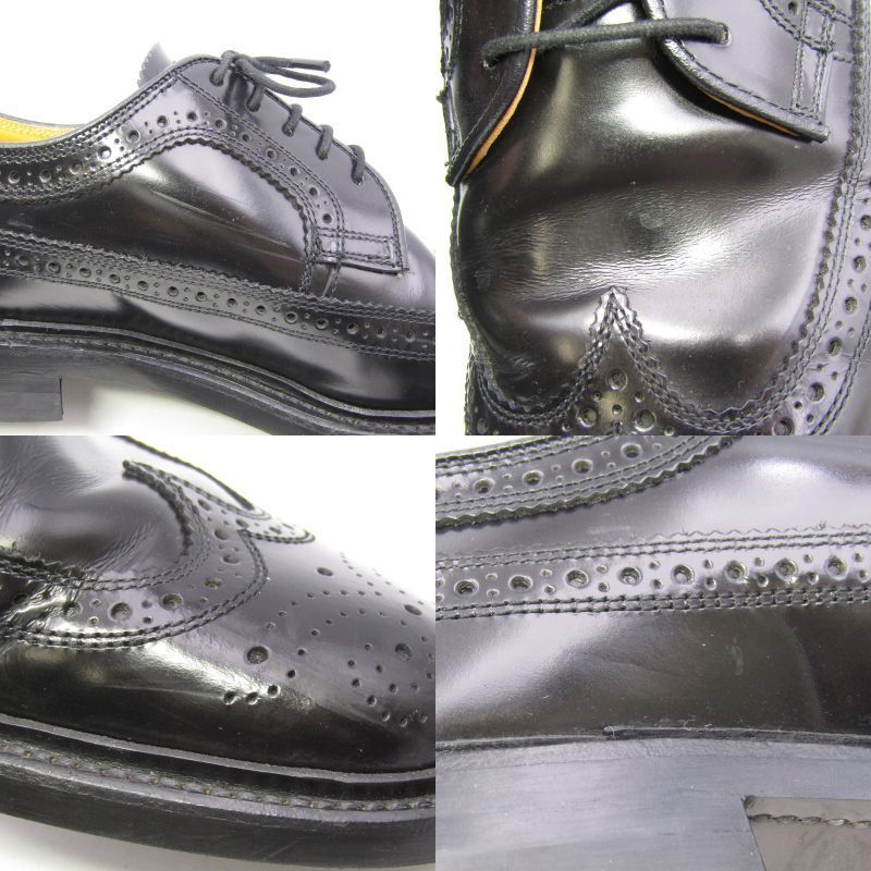 美品✨REGAL ウイングチップ 外羽根 ブラック 新品未使用】REGAL 2638 内羽根 ウイングチップ フルブローグ シボ革