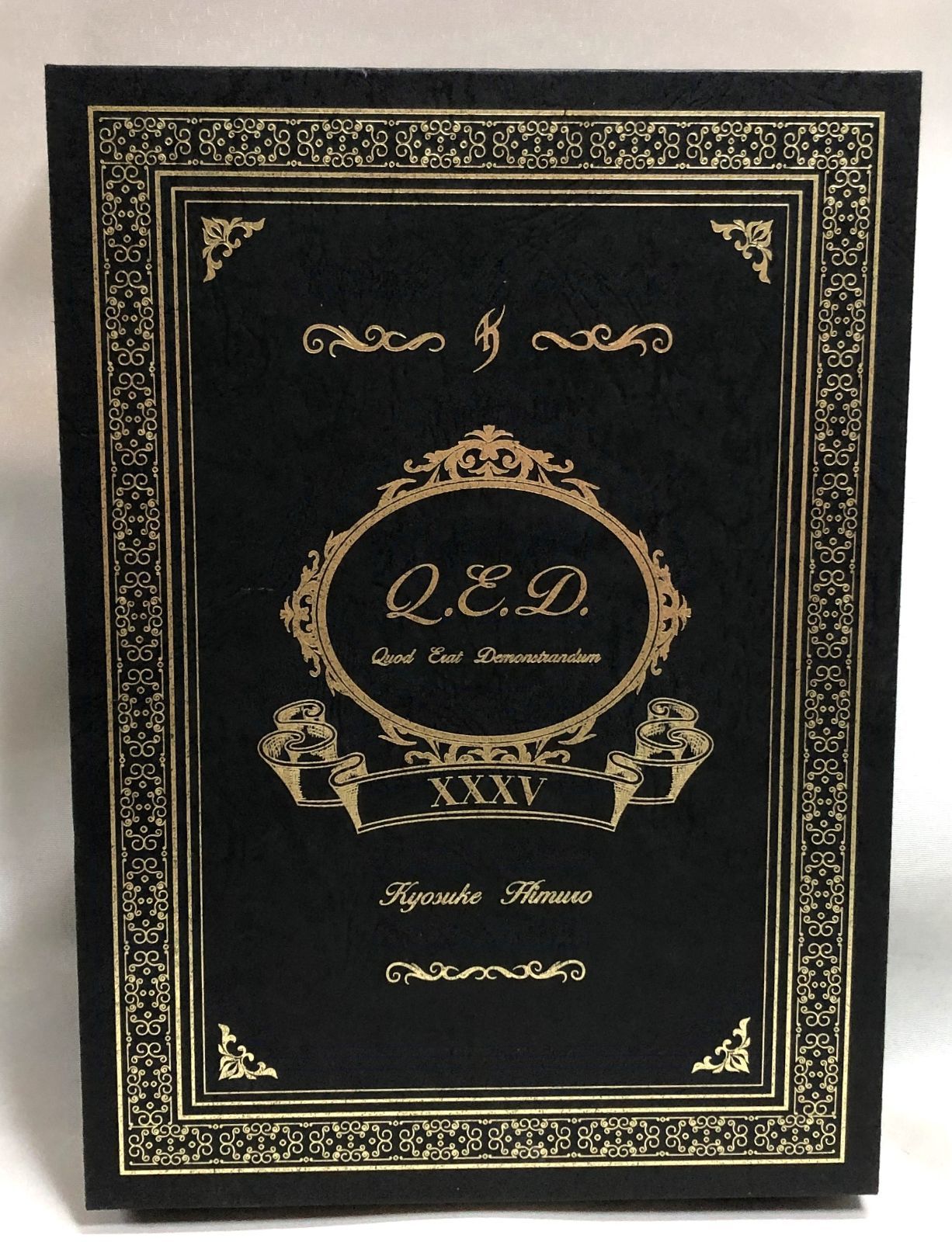 DVD KYOSUKE HIMURO 35 th Anniversary LIVE FILMS AND PHOTO BOOK QUOD ERAT DEMONSTRANDUM