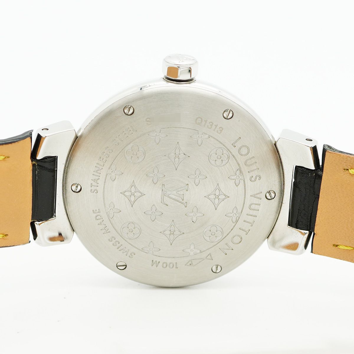  6 wwa 0005 ルイヴィトン タンブール Q 1313 シルバー文字盤 腕時計 レディース その他 時計