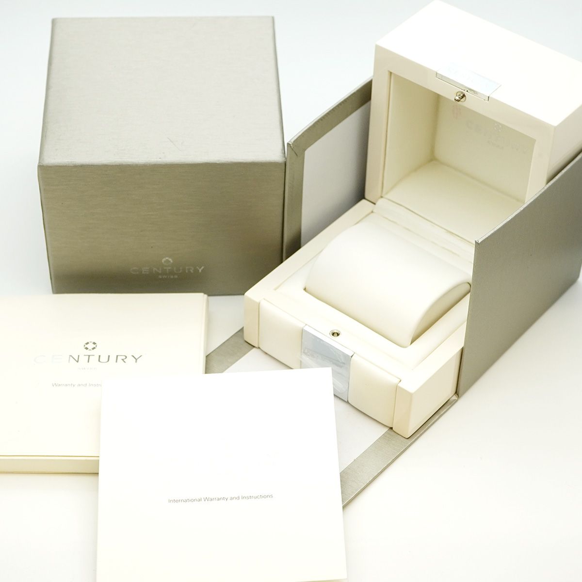 6 wwa 0006 センチュリー タイムジェム 832.9.S.95 I.12.CFK 赤文字盤 腕時計 レディース