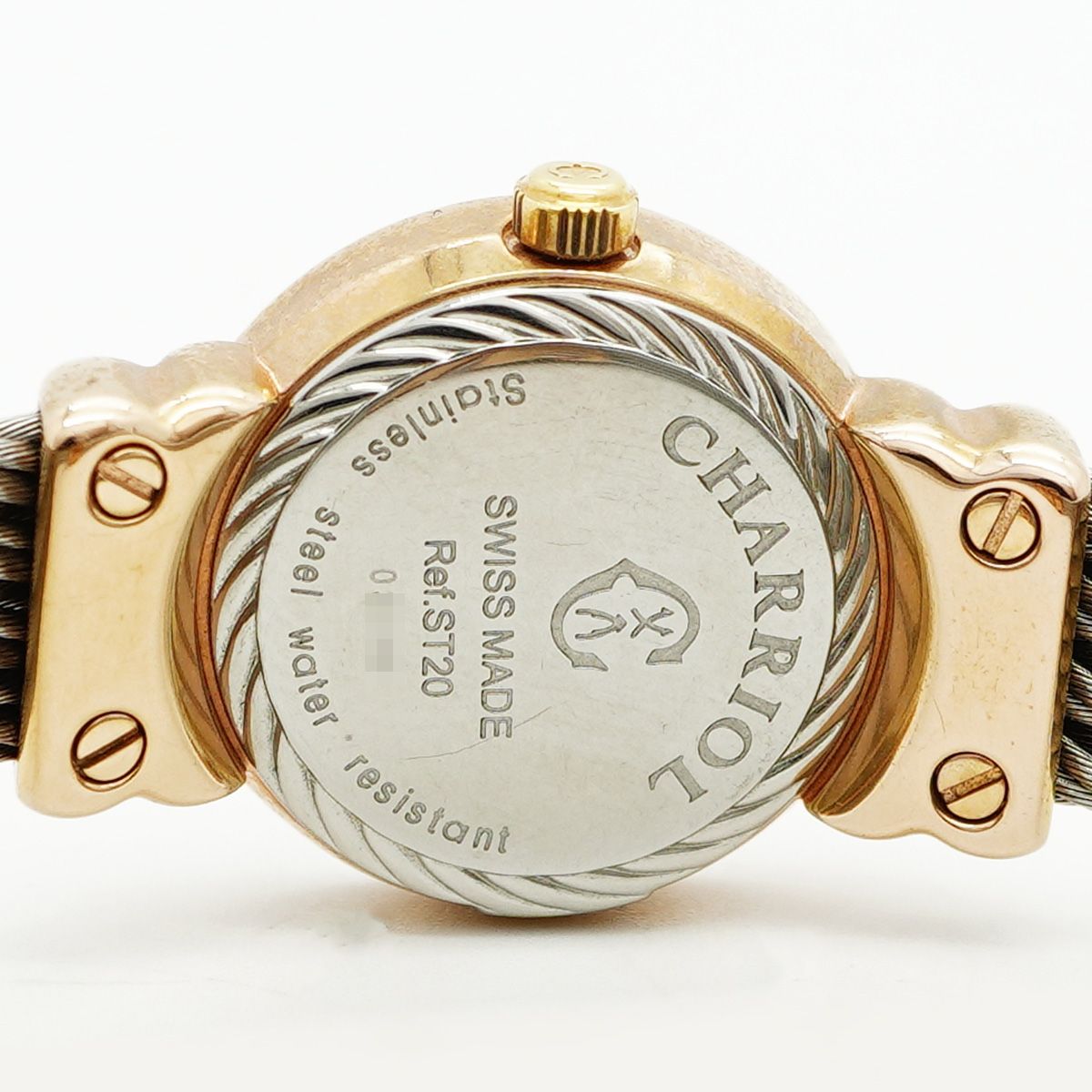  6 wwa 0010 シャオリール サントロペミニ ST 20 白文字盤 腕時計 レディース その他 時計