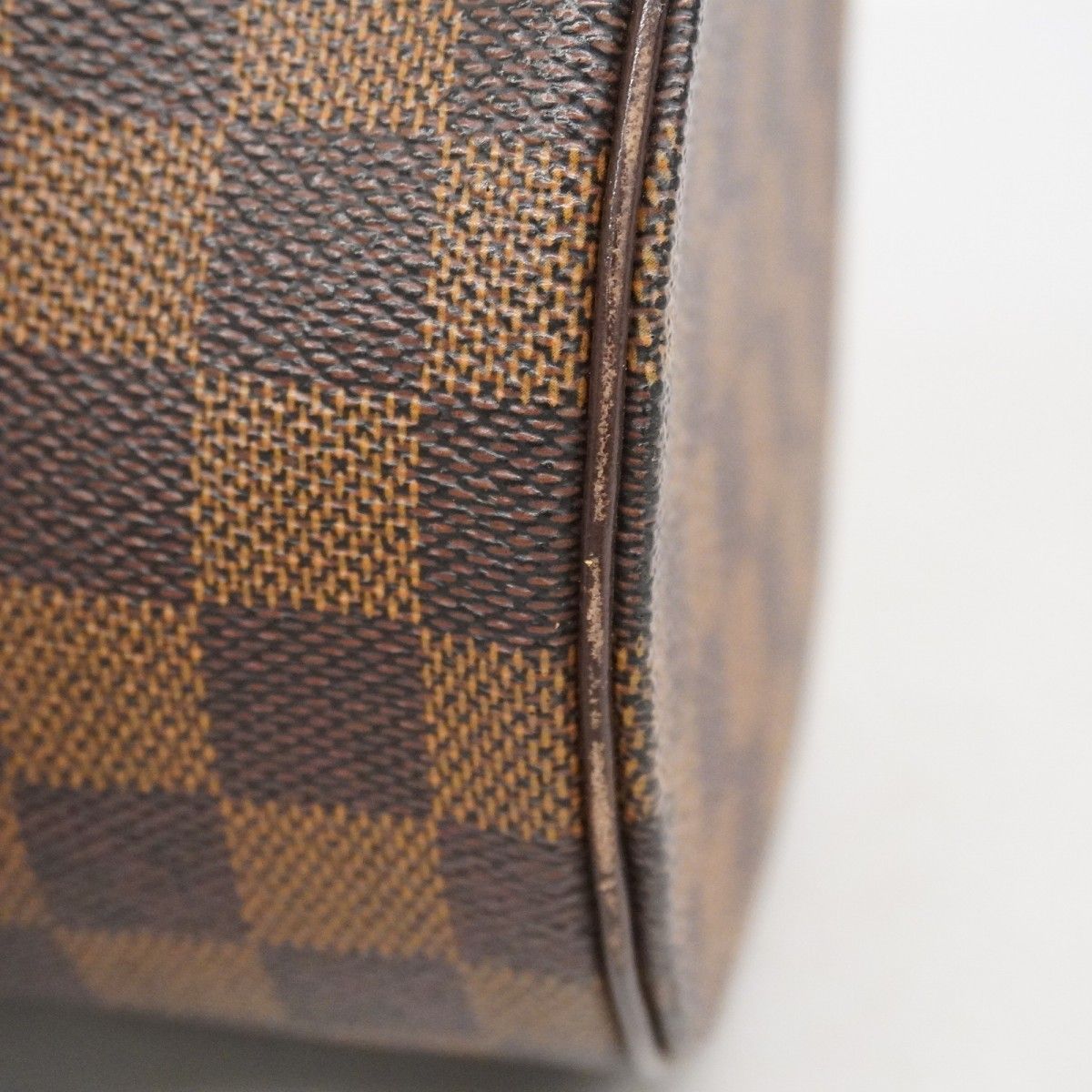 5pd6727】ルイヴィトン ハンドバッグ ダミエ パピヨン30 N51303 エベヌ