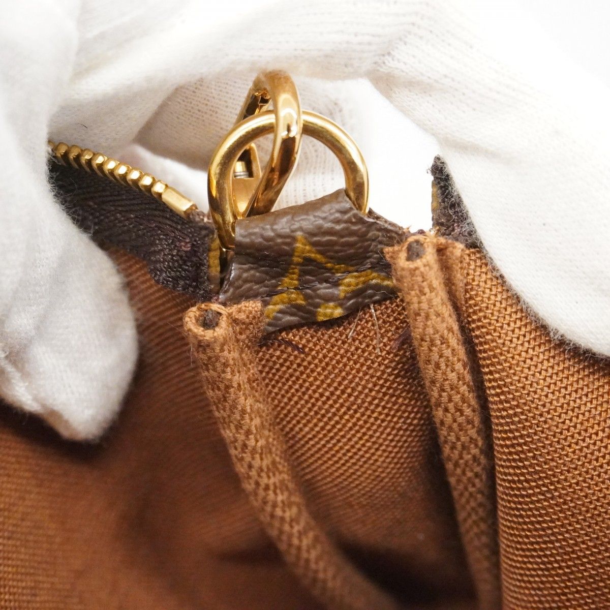 5pe6890】ルイヴィトン ポーチ モノグラム ポシェットアクセソワール