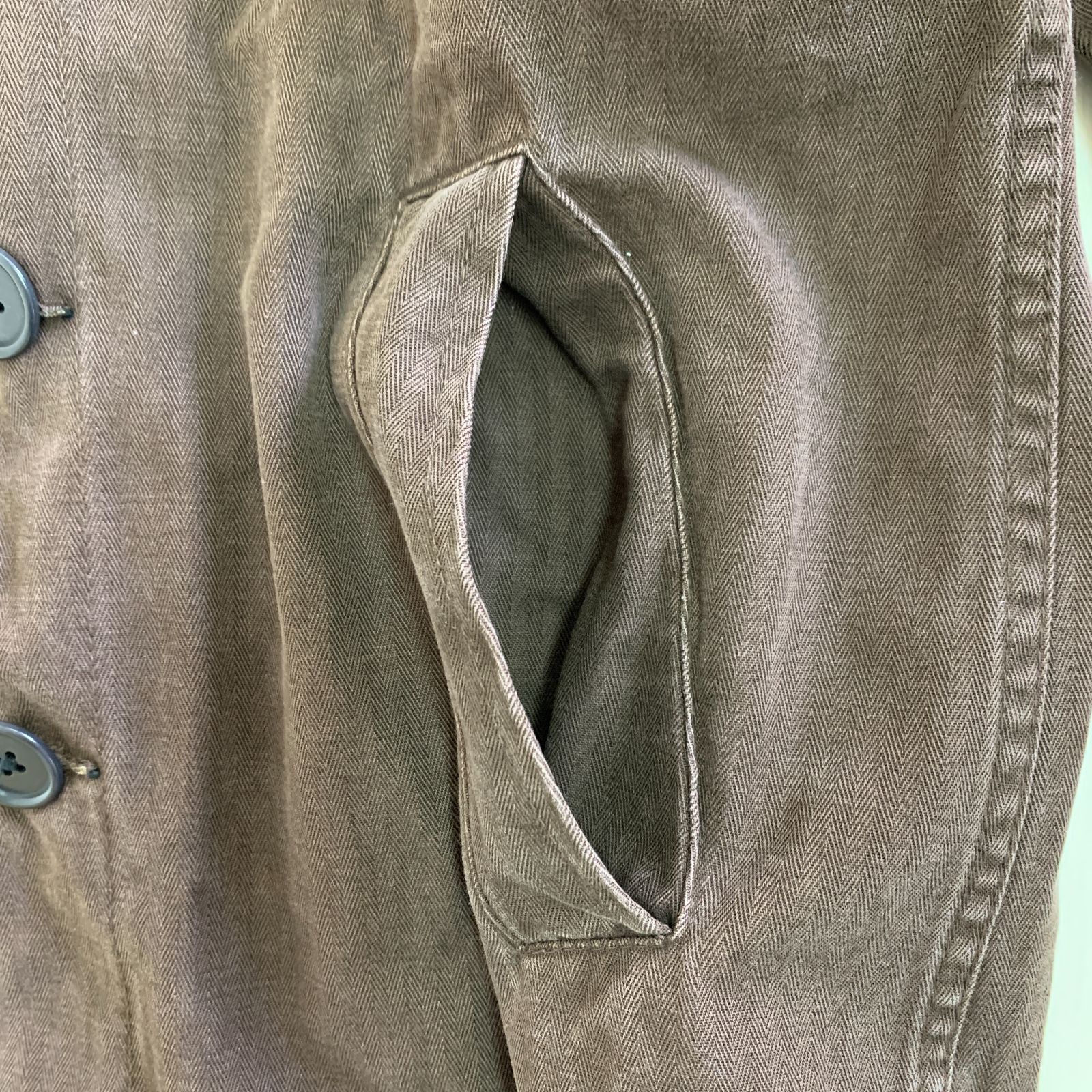 フランス製 VETRA french vintage ヴィンテージ ヘリンボーン ワーク 