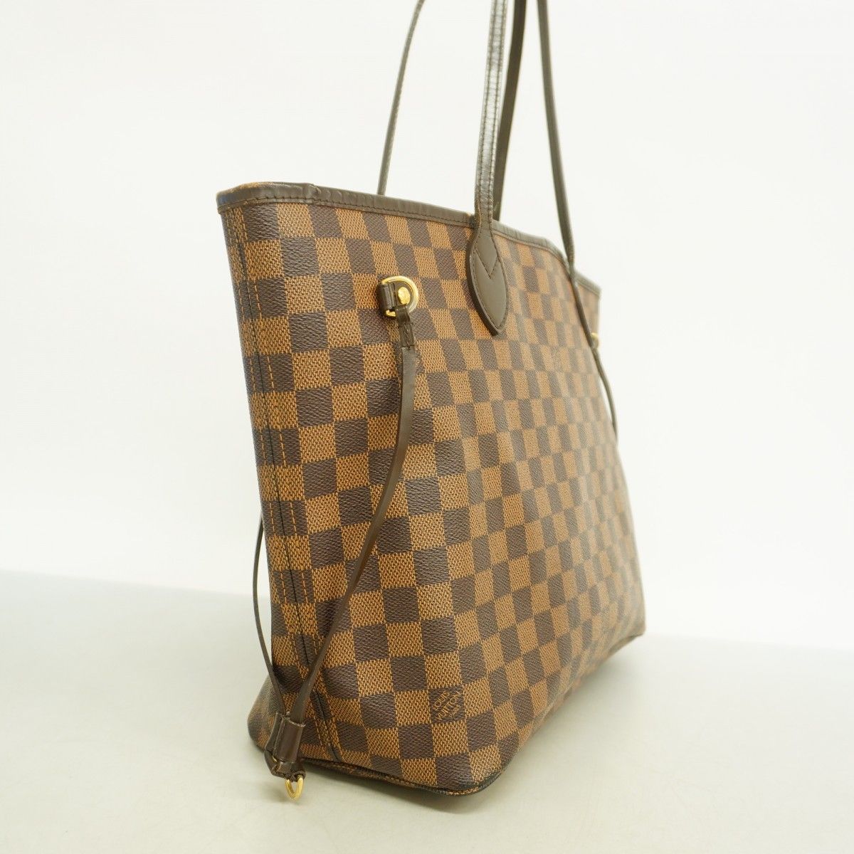 5pe6902】ルイヴィトン トートバッグ ダミエ ネヴァーフルMM N51105