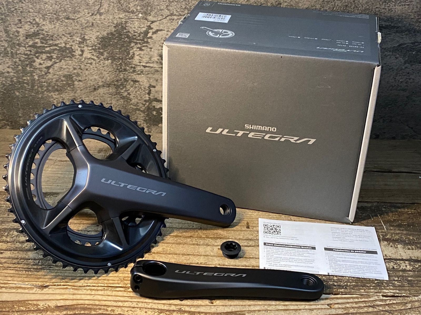 JR 412 シマノ SHIMANO アルテグラ ULTEGRA FC R 8100 クランクセット 170 mm 52 36 T