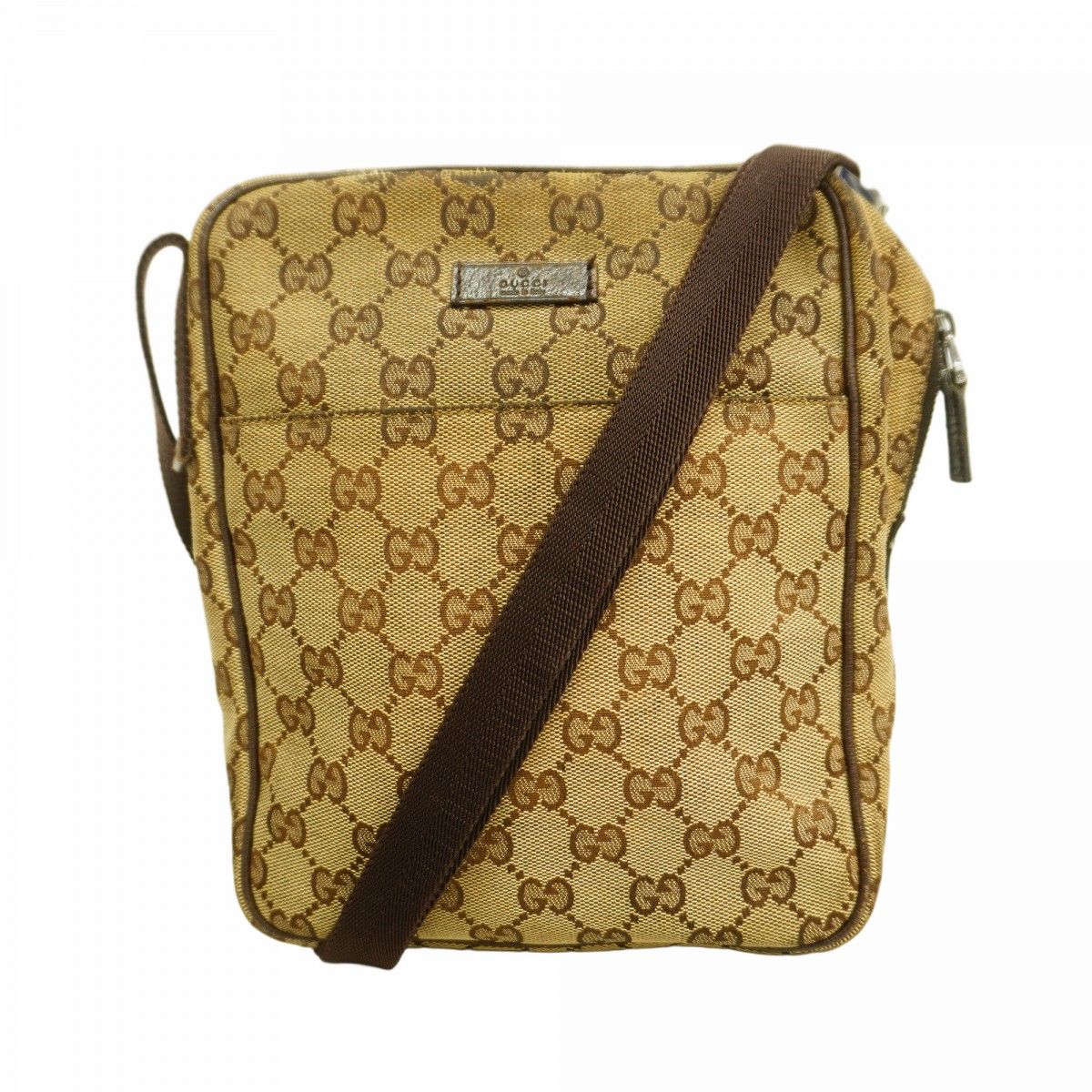 5pe6918】グッチ ショルダーバッグ GGキャンバス 122759 キャンバス