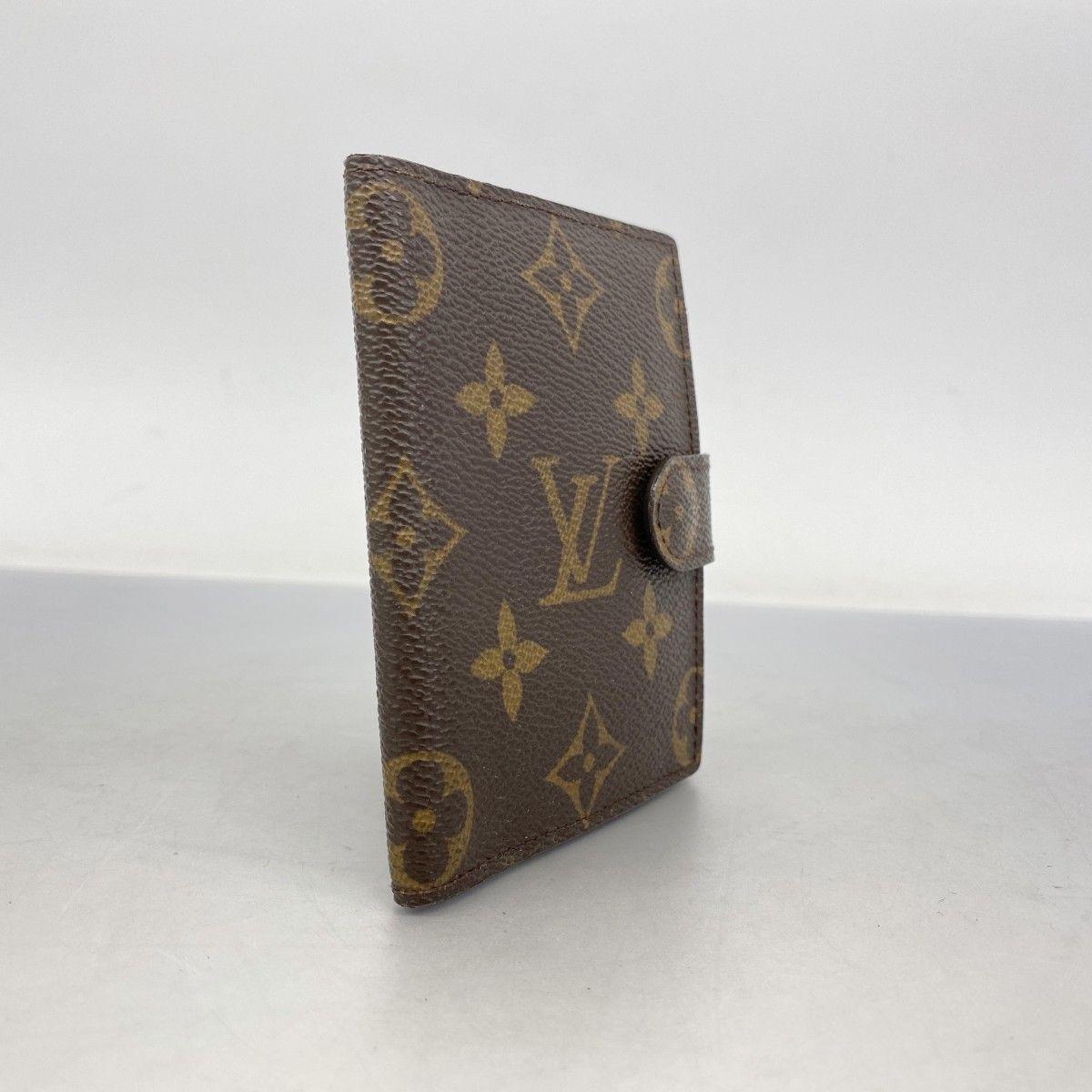 5 pe 6933 k ルイヴィトン 手帳カバー モノグラム アジェンダミニ R 20007 ブラウン メンズ レディース ユニセックス