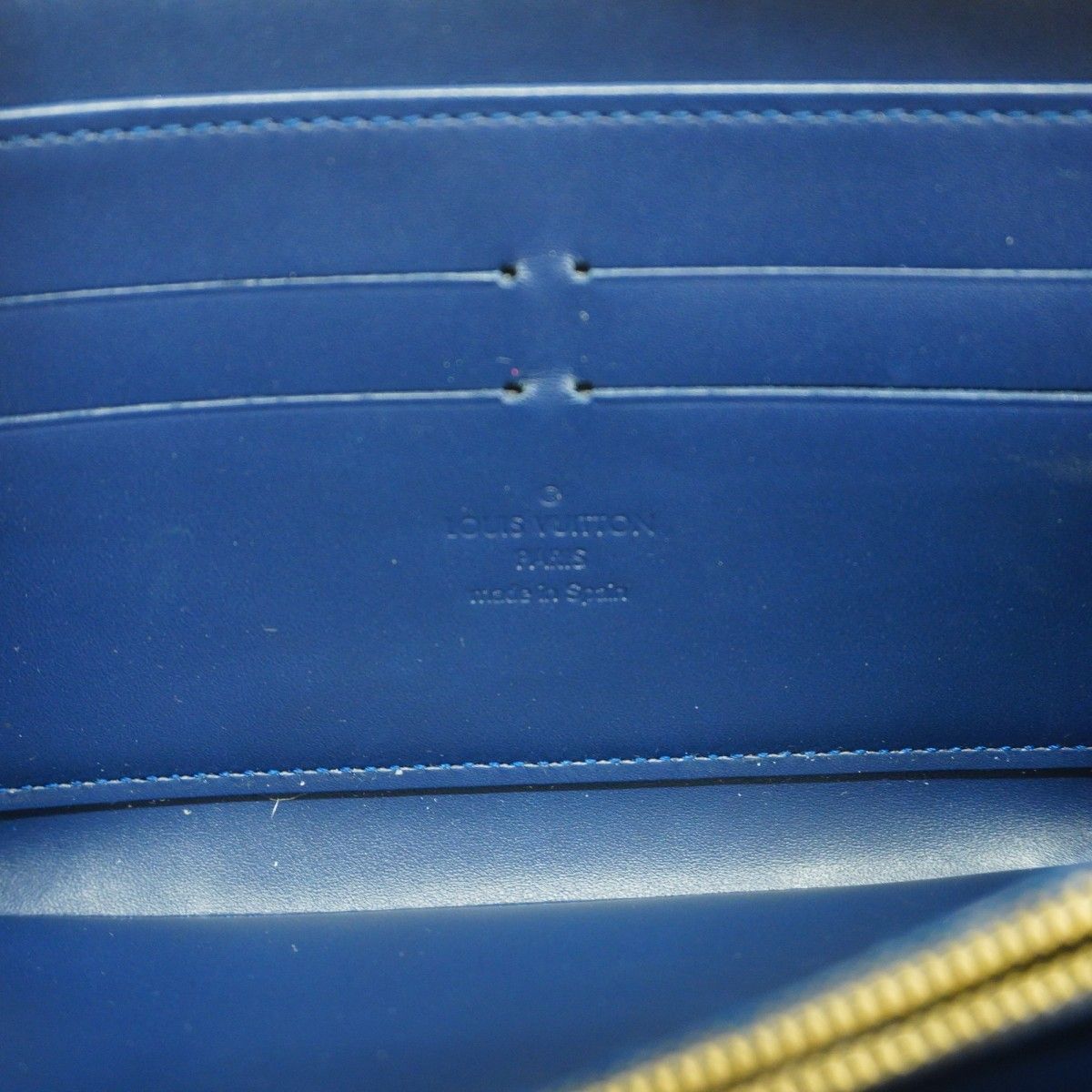 5pe6953-k】ルイヴィトン 長財布 ヴェルニ ジッピーウォレット M90047