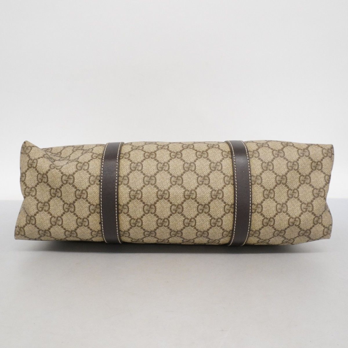 5pe6968-k】グッチ トートバッグ GGスプリーム 223668 PVC ブラウン