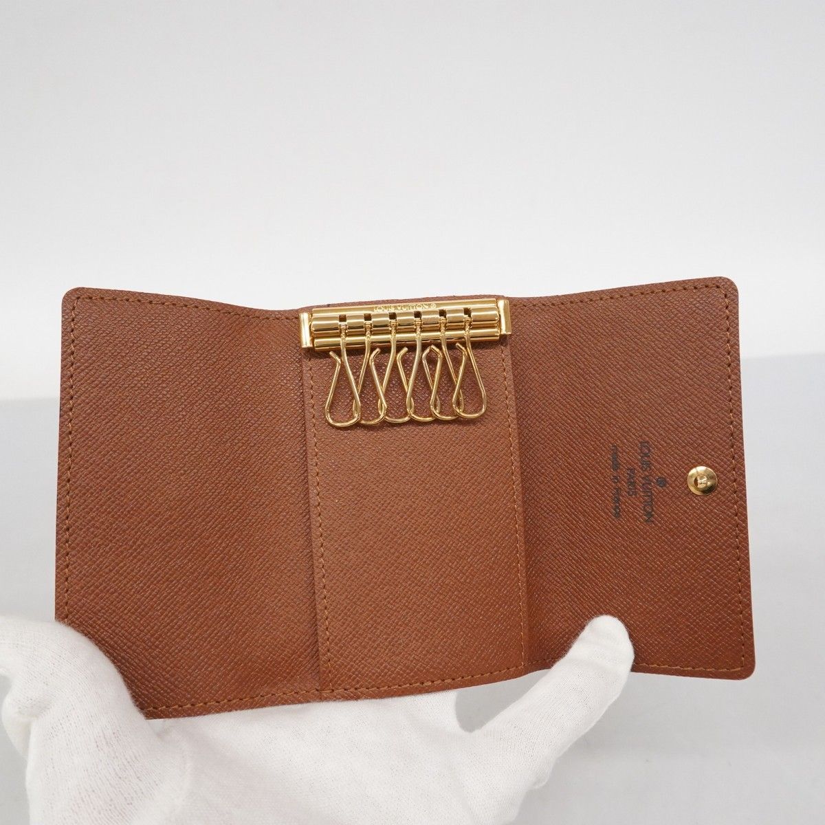 5pe6974-k】ルイヴィトン キーケース モノグラム ミュルティクレ6