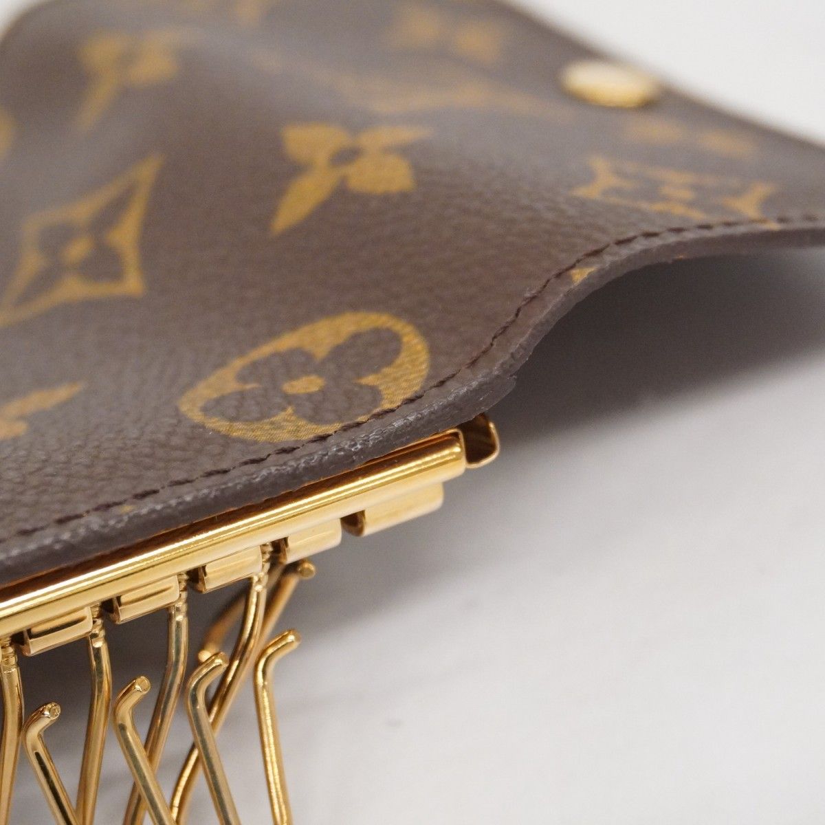  5 pe 6974-k ルイヴィトン キーケース モノグラム ミュルティクレ6 M 62630 ブラウン メンズ レディース ユニセックス キーケース 小物