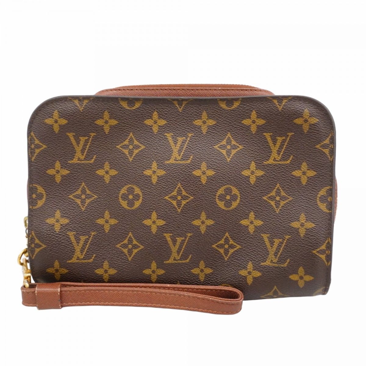 5pe6992】ルイヴィトン クラッチバッグ モノグラム オルセー M51790