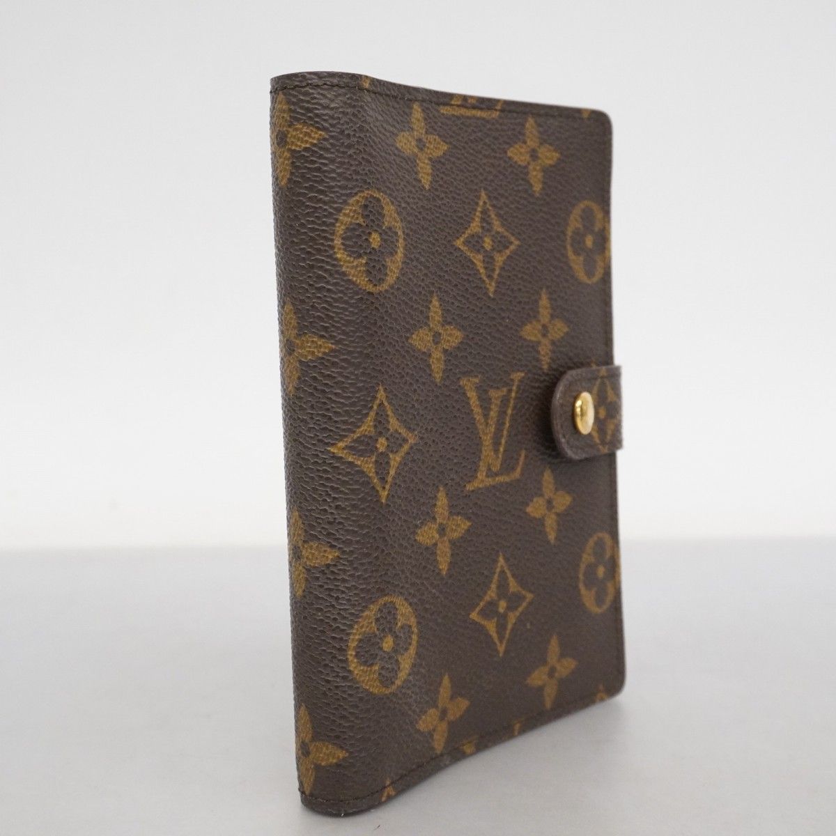 5 pe 6996 ルイヴィトン 手帳カバー モノグラム アジェンダPM R 20005 ブラウン メンズ レディース ユニセックス