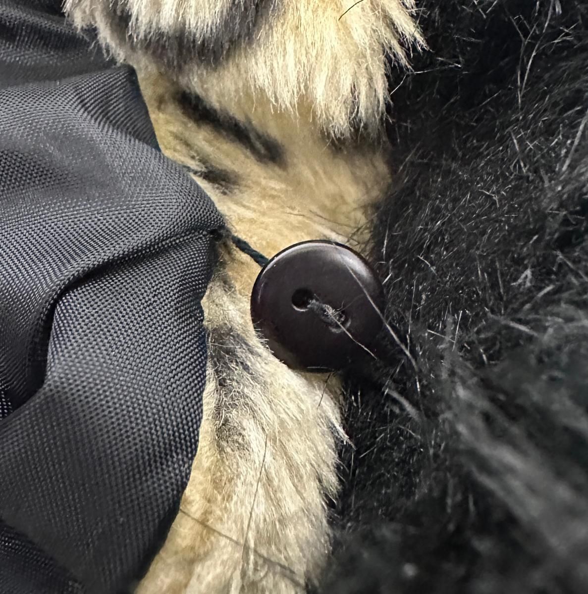 中古品】MAD PUNKS マッドパンク 猫耳 レオパード柄 ヒョウ柄 パーカー