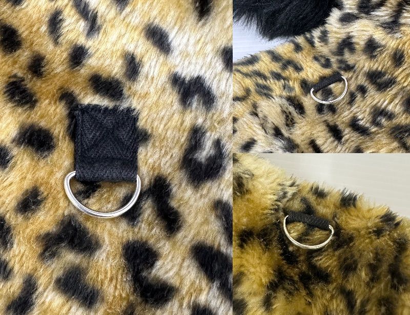 MAD PUNKS　猫耳しっぽ　ファー　ボア　ベスト　パーカー　L　マッドパンク MAD PUNKS 猫耳しっぽ ファー ボア ベスト パーカー L マッドパンク