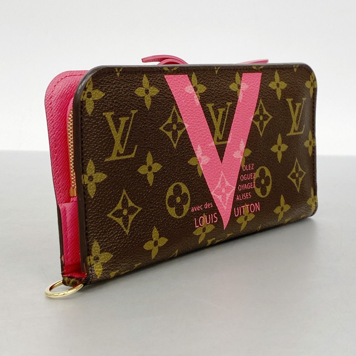 5pe7103-k】ルイヴィトン 長財布 モノグラム・V ポルトフォイユ