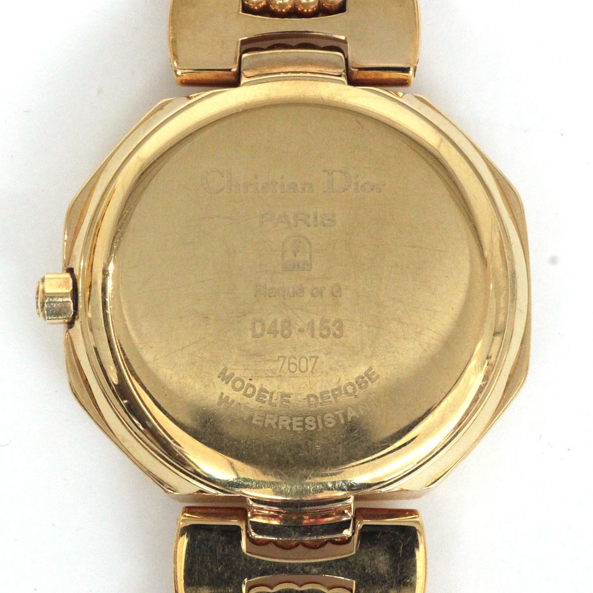 オクタゴン レディースクォーツ腕時計