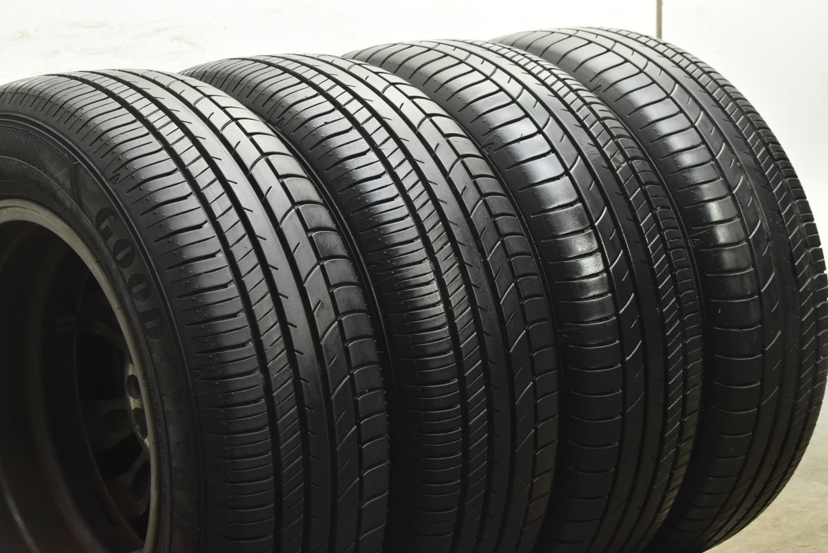  トヨタ エスクァイア 後期 15 in 6 J 50 PCD 114 3 エフィシェントグリップ RVF 02 195 65 R 24年製 ノア ヴォクシー アイシス 15インチ タイヤ ホイールセット