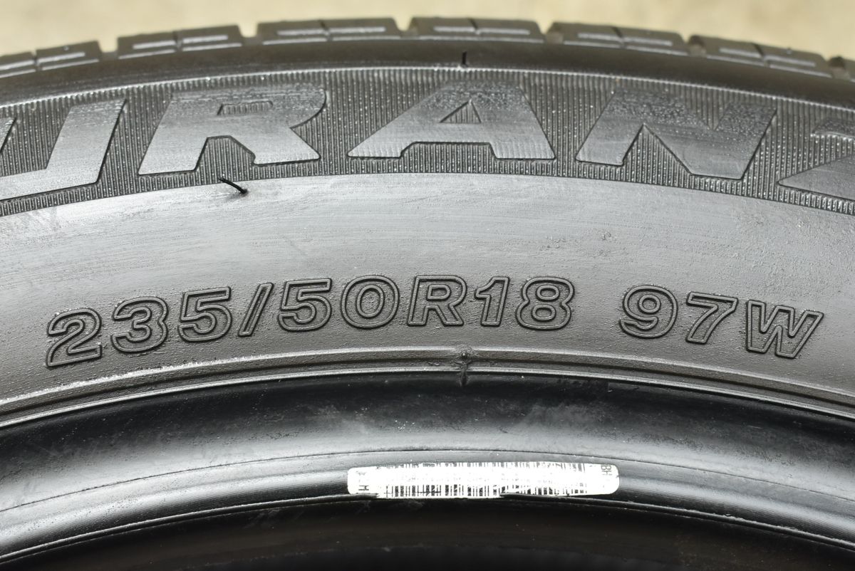  程度良好 ブリヂストン トランザ ER 33 235 50 R 18 4本 レクサス LS 600 h 460 アルファード ベンツ GLA BMW X 3 ティグアン アウディ Q 18インチ サマータイヤ ノーマルタイヤ