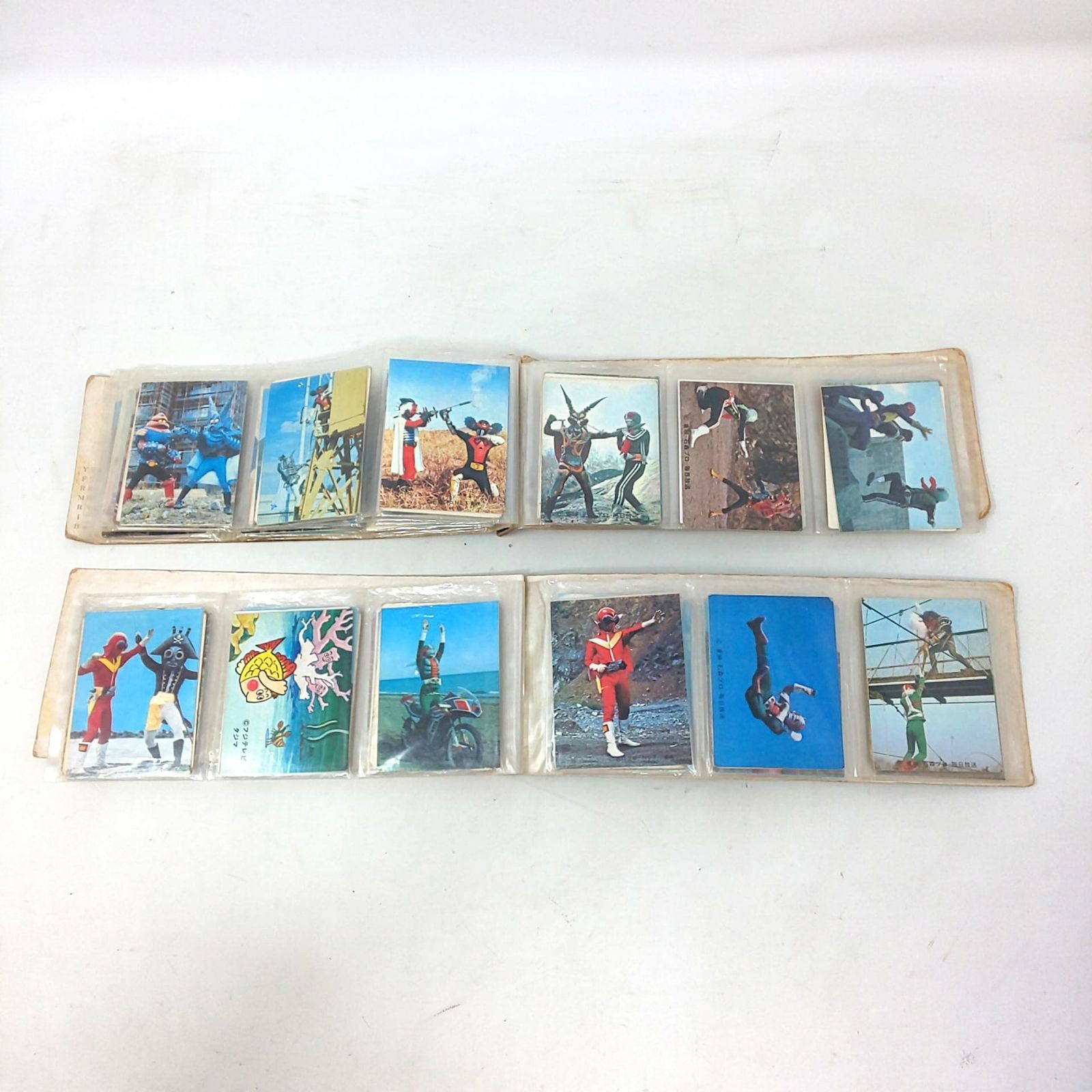1399A-05 仮面ライダー カードアルバム 2冊まとめ カルビー製菓 昭和