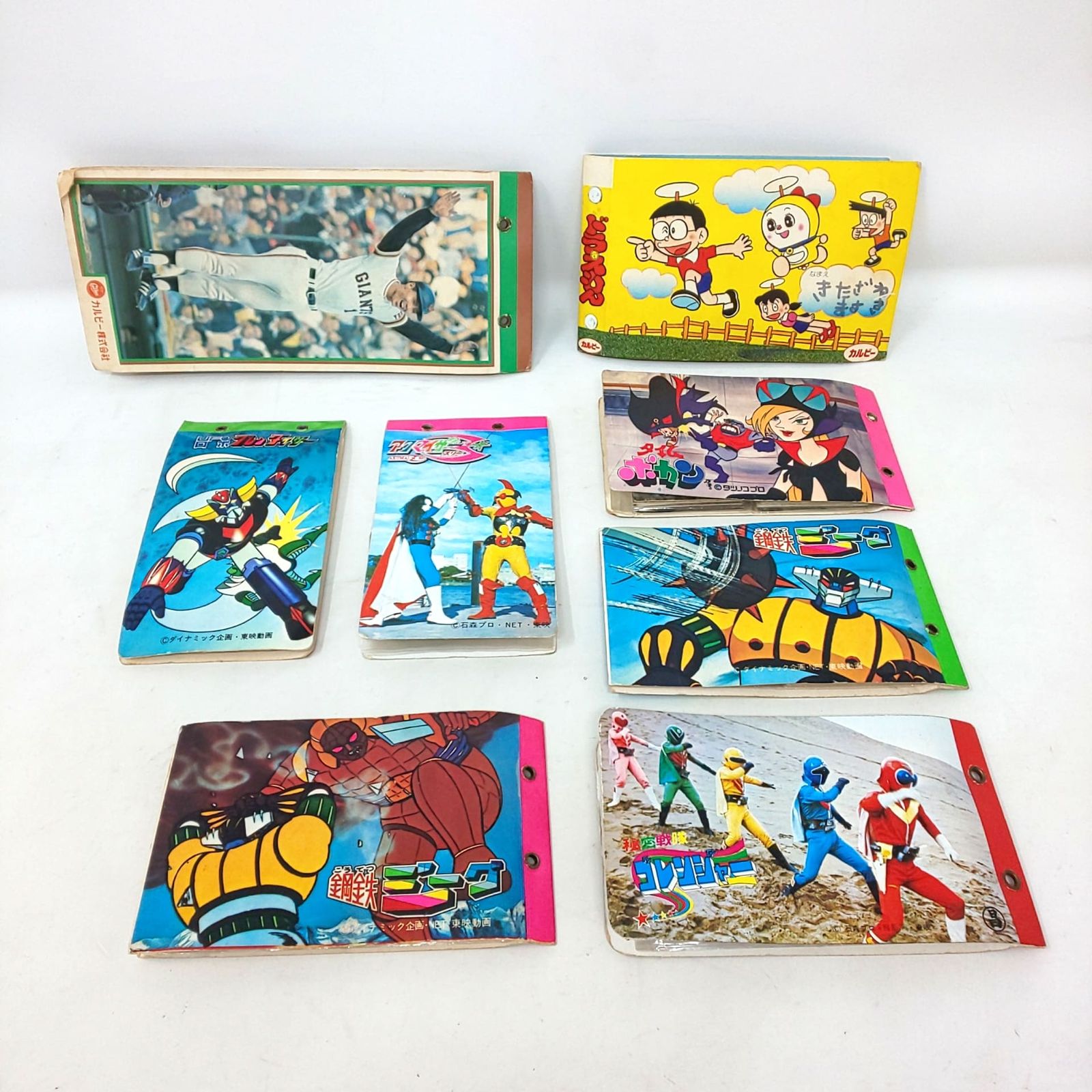 1401D-05 昭和レトロ カードアルバム まとめ 野球 ドラえもん