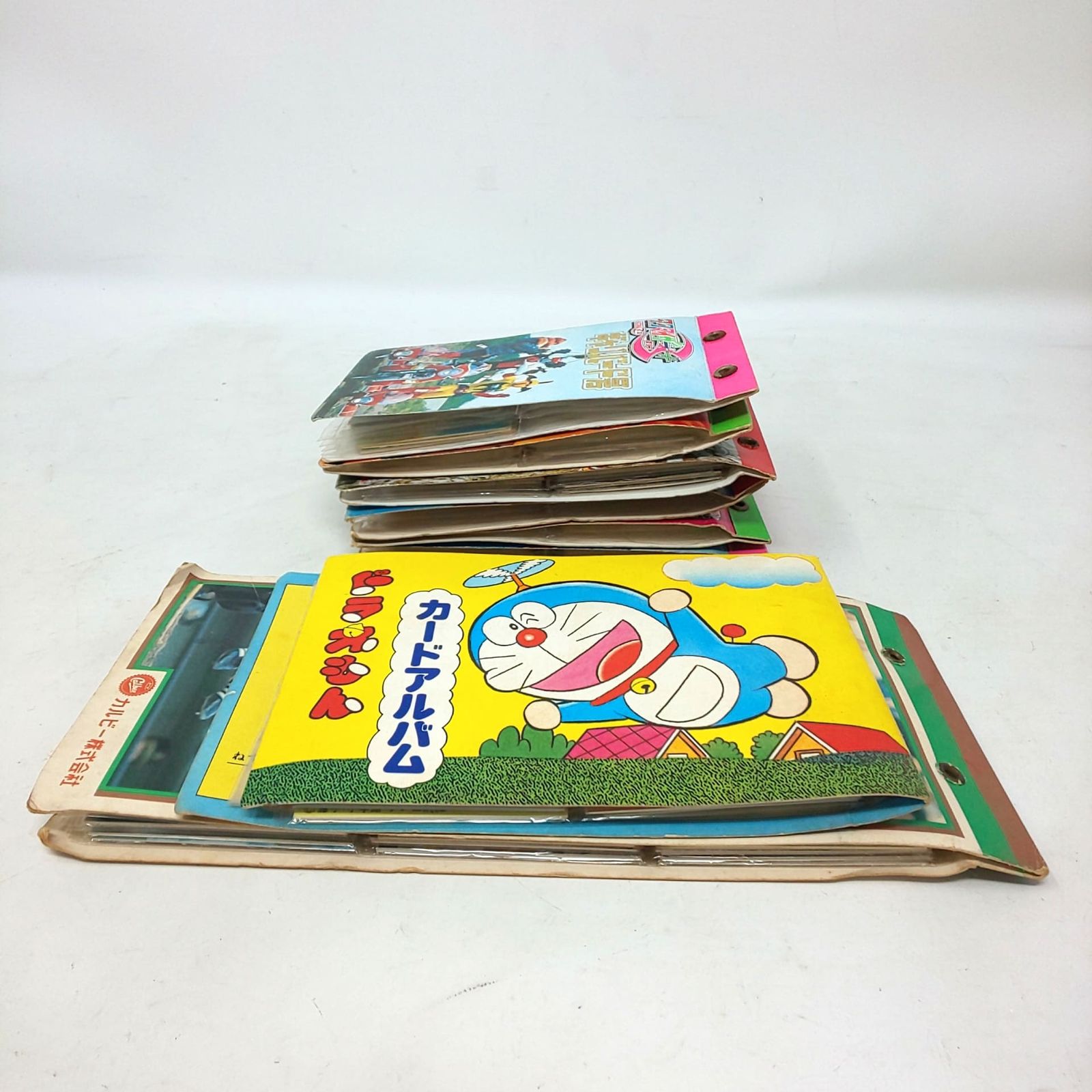 1401D-05 昭和レトロ カードアルバム まとめ 野球 ドラえもん