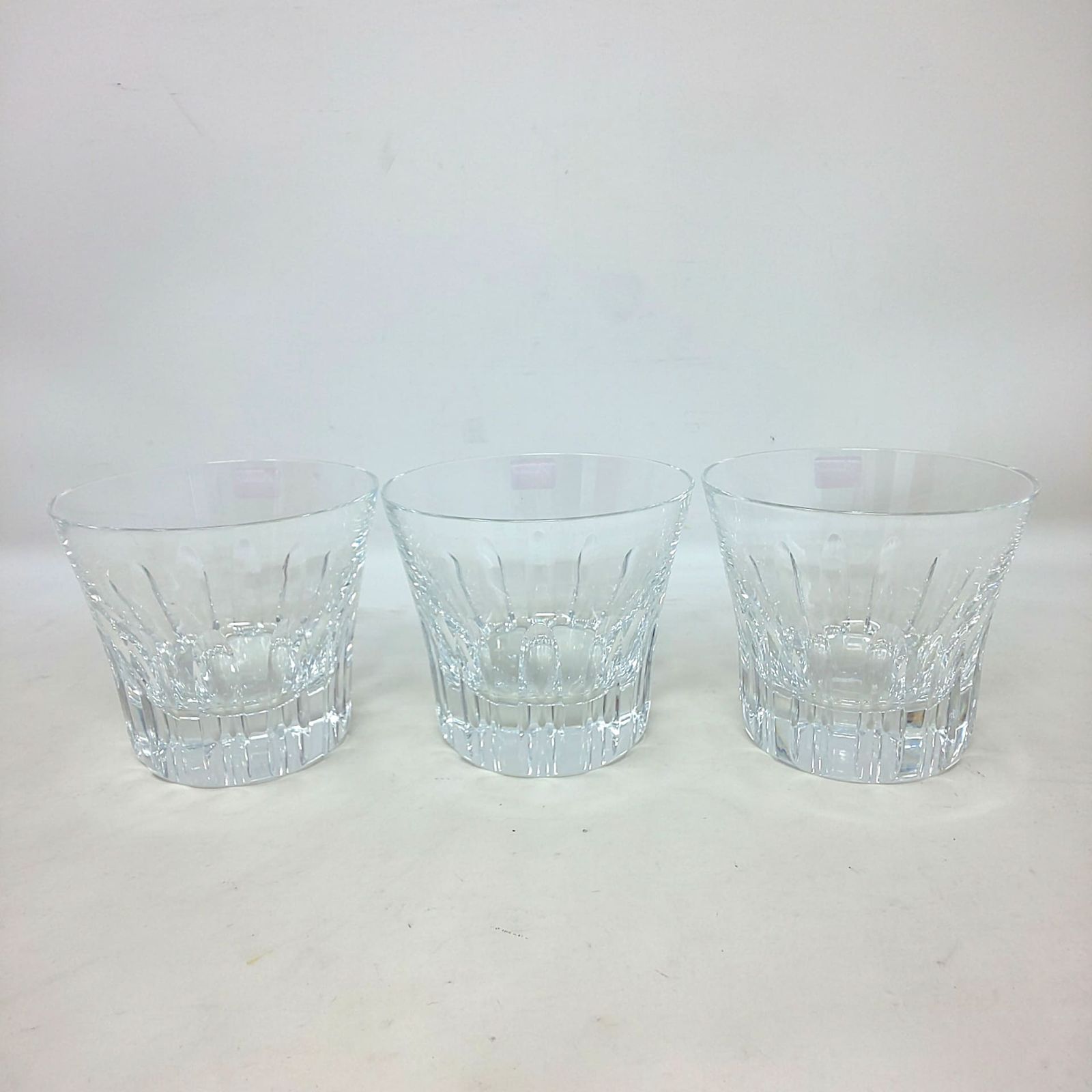  1408 F 03 Baccarat ETNA バカラ エトナ ロックグラス 3客セット ♥ 箱あり ブランド食器 ロックグラス アルコールグラス