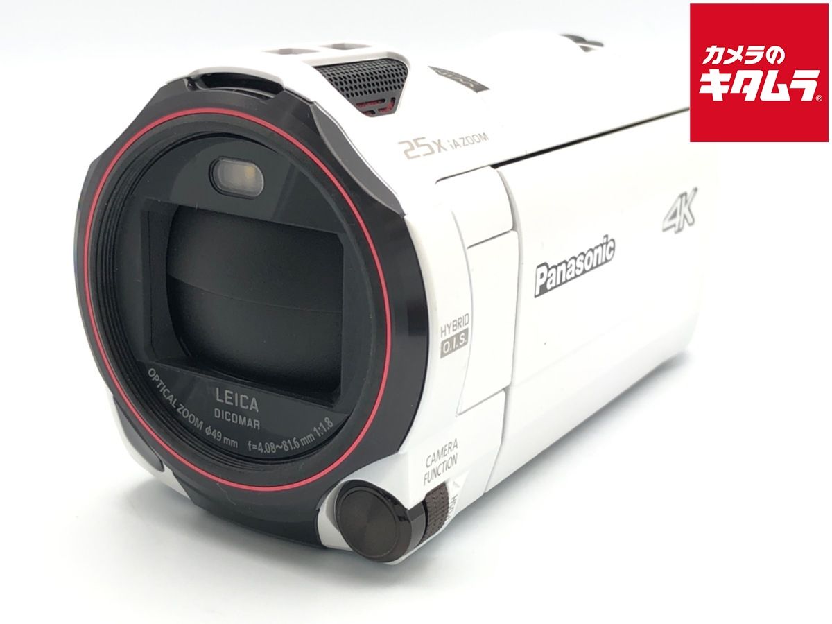 パナソニック デジタル4 Kビデオカメラ HC VX 992 MS ピュアホワイト