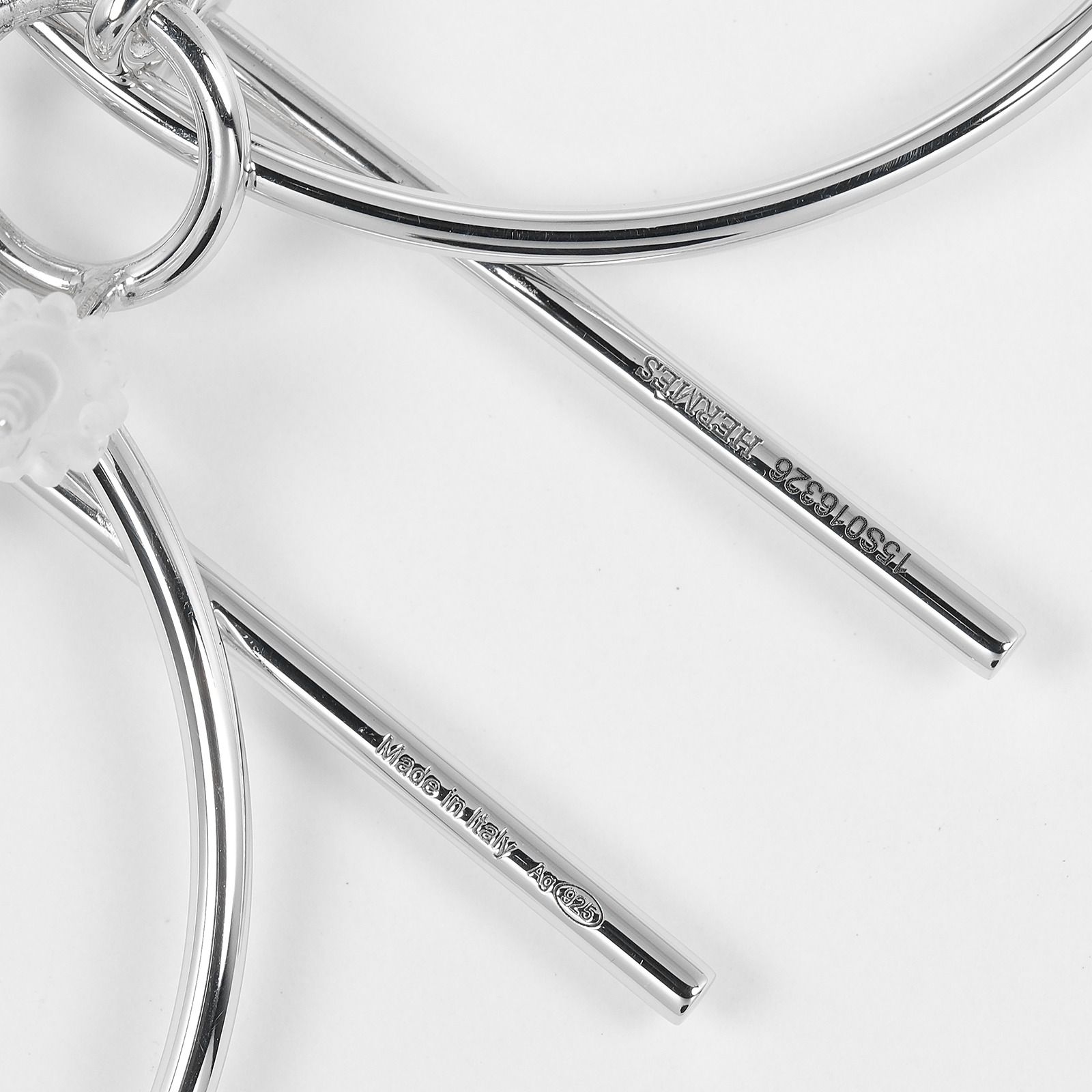 HERMES】エルメス ループ エシャペ MM シルバー925 レディース 10.6g