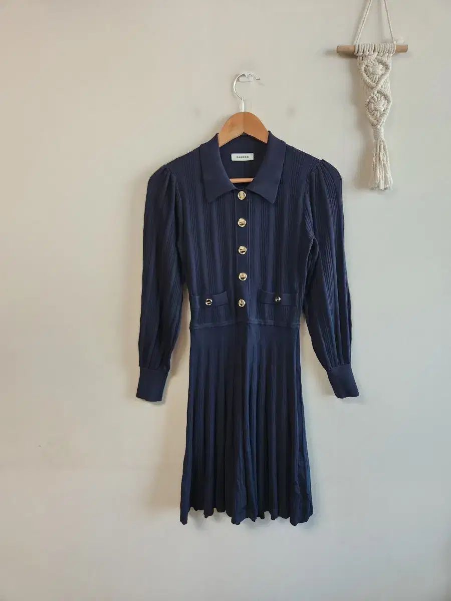 サンドロ フ ゴージ ニット ONE PIECE 44 55