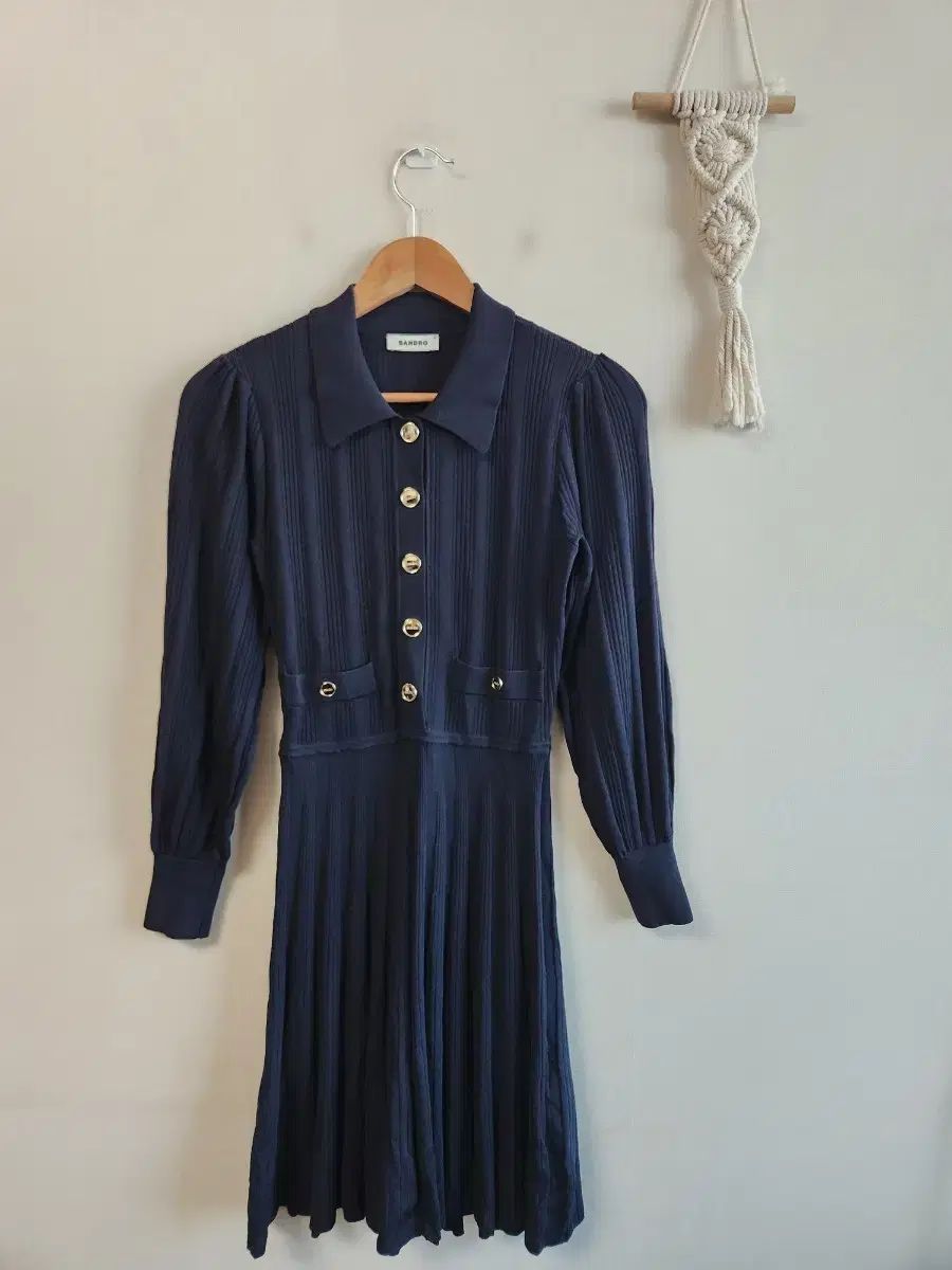 サンドロ フ ゴージ ニット ONE PIECE 44 55