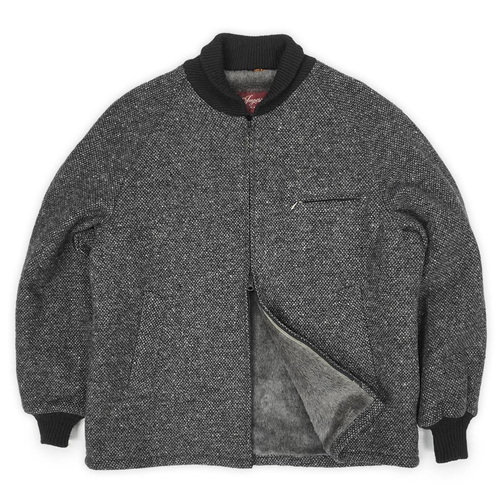 ハガー by HAGGAR 80 s 80年代 ウールツイードジャケット MADE IN USA アメリカ製 ファラオ CLICKER クリッカー ヴィンテージ 古着 メンズ コート ジャケット グレー 46