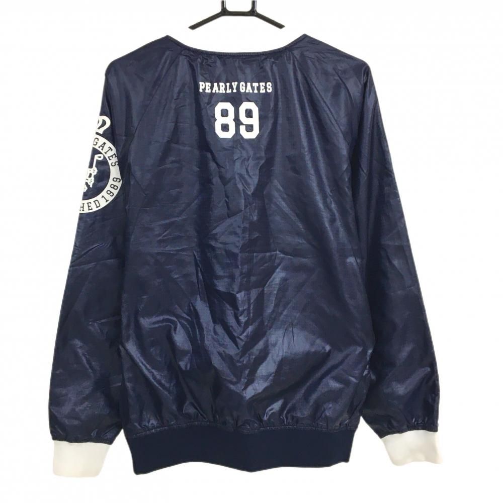 美品】パーリーゲイツ スニード ネイビー 千鳥格子 蓄熱裏地 ブルゾン