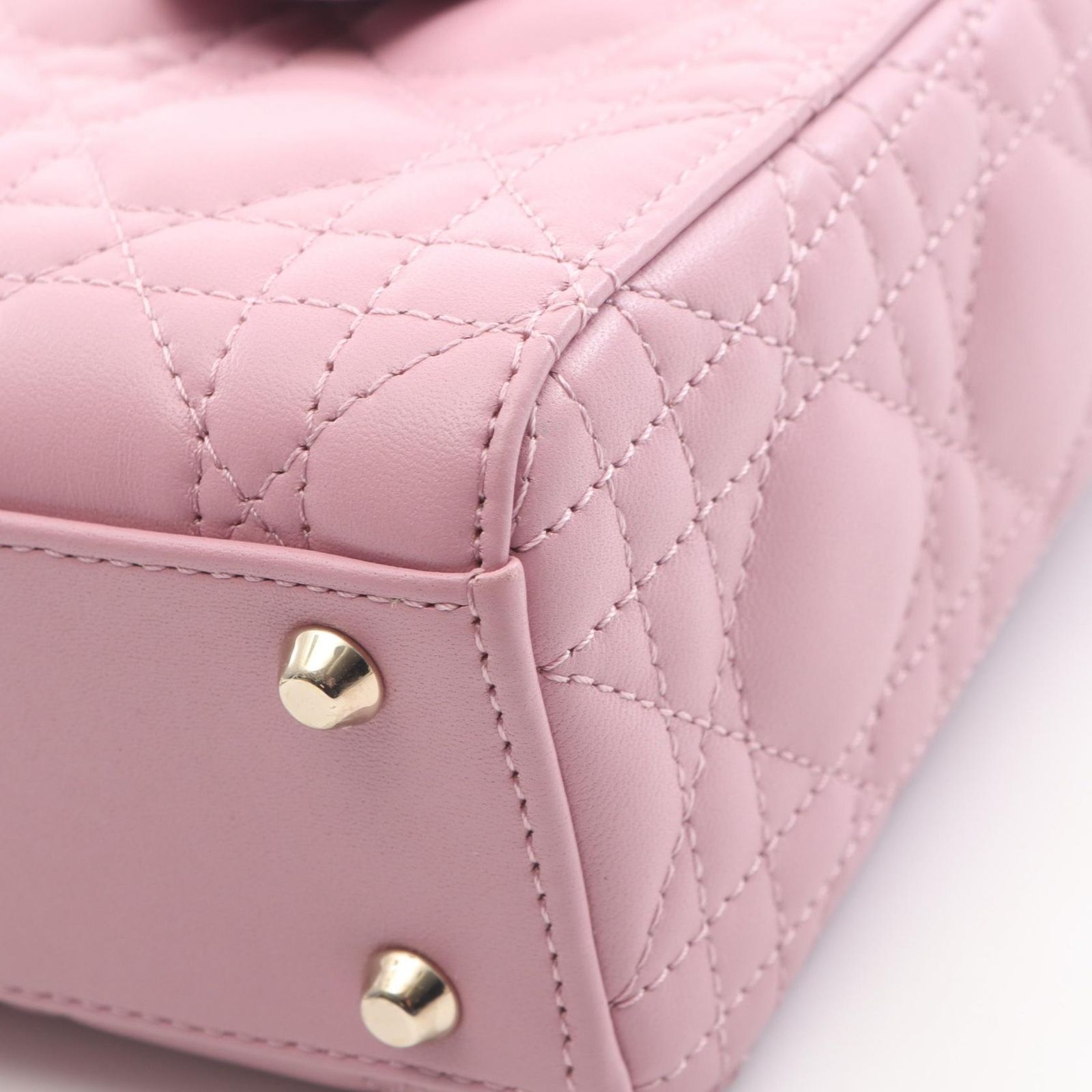 ディオール Dior ハンドバッグ レディディオール ミニ カナージュ