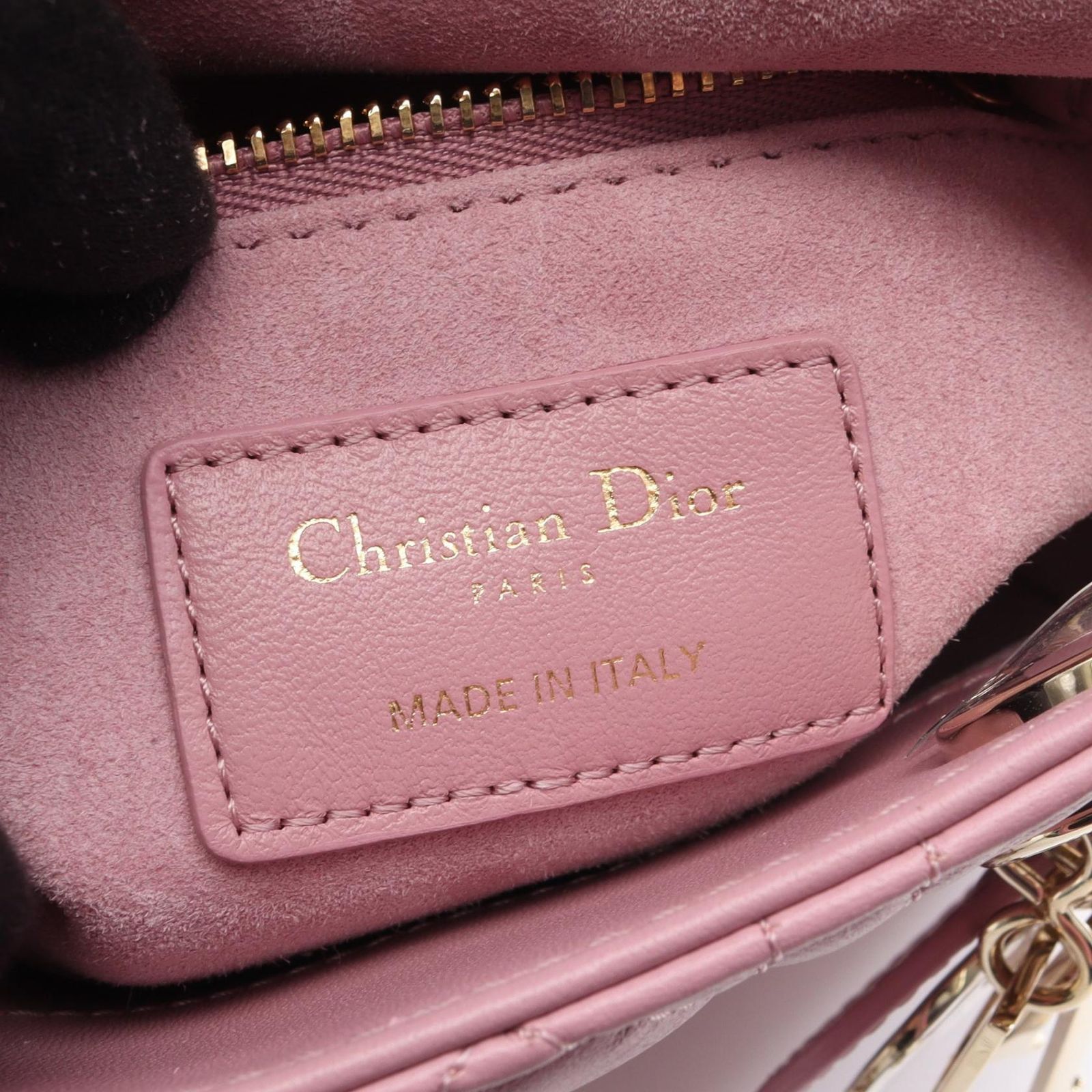 ディオール Dior ハンドバッグ レディディオール ミニ カナージュ