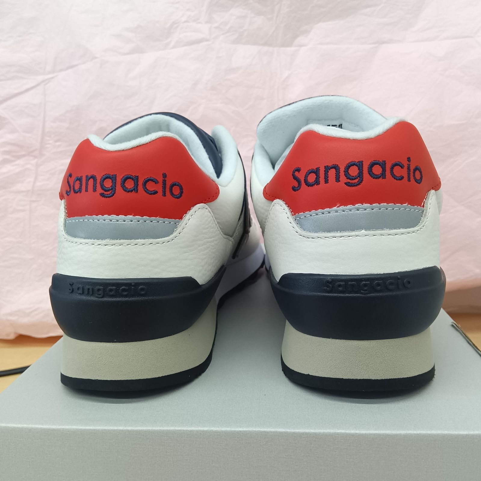 新品 SANGACIO にゅ トリコロール スニーカー 26cm - メルカリ