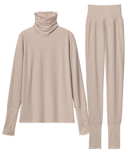 エメフィール WEB 3首あったか 着るだけ快眠 腹巻付き ルームウェア レディース 上下セット 長袖 遠赤外線 蓄熱 体温維持 温活 冷え防止 抗菌 防臭 インナー m