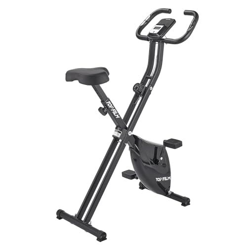 毎日続けて 理想のカラダ TOP FILM フィットネスバイク エアロバイク スピンバイク 折りたたみ式 背もたれ JAPAN BRAND m