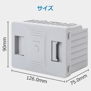 Litake 9L ポータブル車載冷蔵庫 バッテリー内蔵 (DC12V/24V AC100V