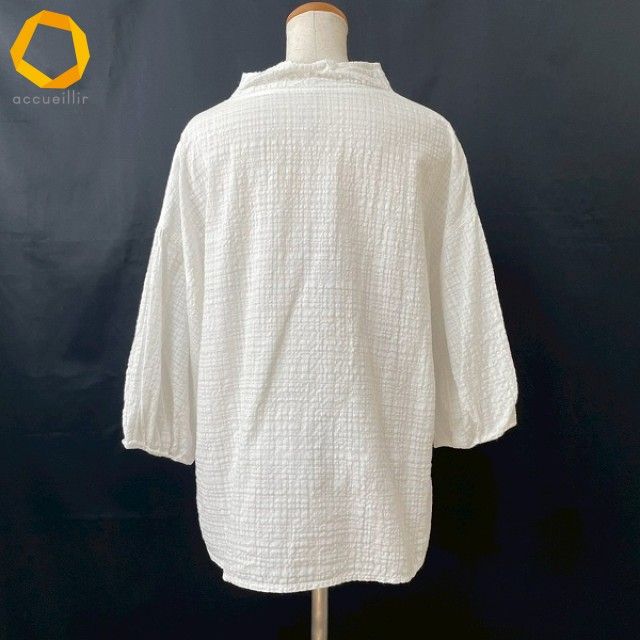 snc トミグンゲンドウ 登美 群言堂 石見銀山 カットソー チュニック 白