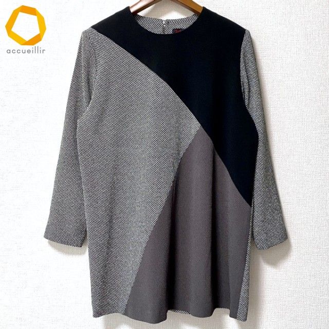 anc シセンドウ 詩仙堂 ヒトシタムラ チュニック 黒 白 グレー